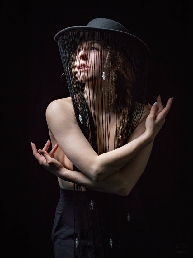 Black Hat Artistic Nude Artwork By Model Flos Lunae At Model Society