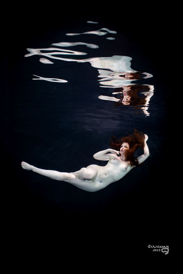 Calm Repose Underwater Artistic Nude Photo By Photographer Uwvision