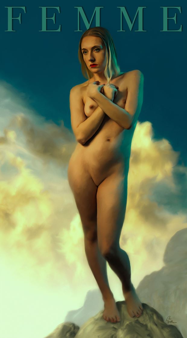 Femme Fantastique Artistic Nude Artwork By Artist Van Evan Fuller At