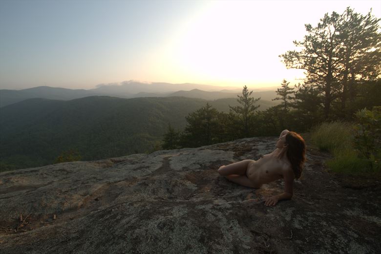 Melissa Troutt With Mountain Vista Artistic Nude Photo By Photographer