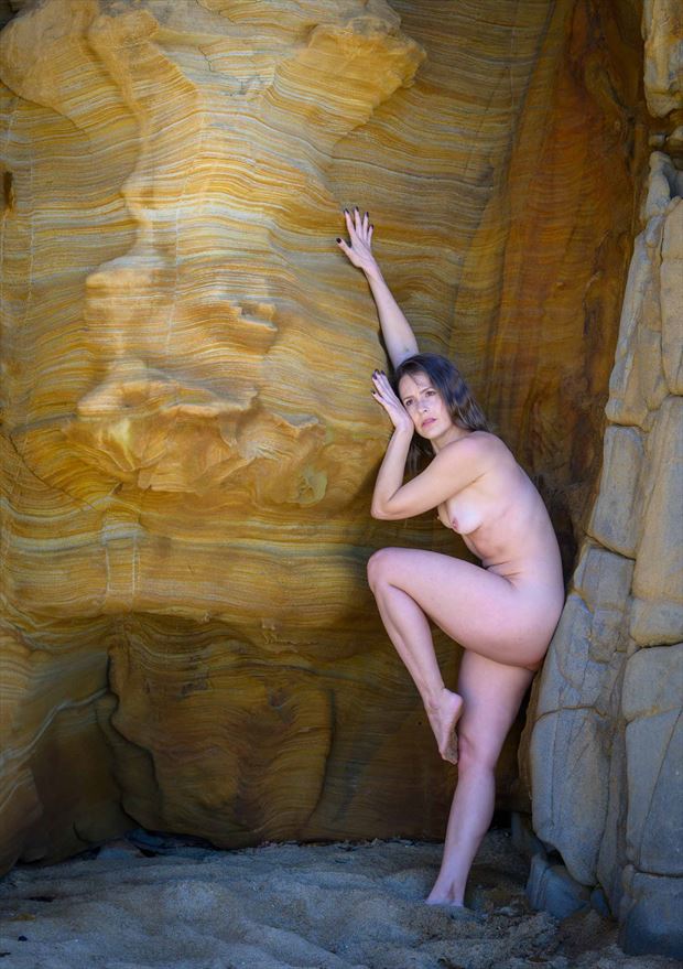 Panther Beach With Naturalart Artistic Nude Photo By Model Jenni Art