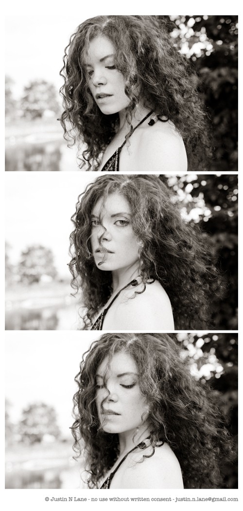   Expressive Portrait Photo by Model Elena Siddal