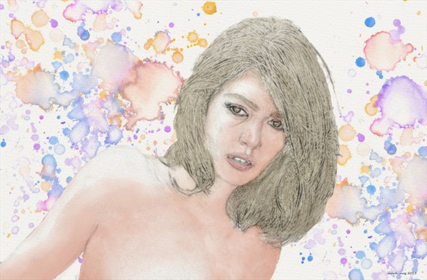 A portrait Implied Nude Artwork by Artist ianwh