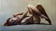  Female Figure Study Artistic Nude Artwork by Artist Nicola