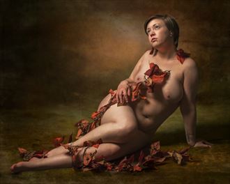  fall colours artistic nude artwork by photographer fischer fine art