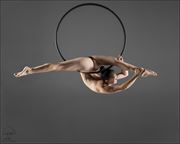  hoop splits artistic nude photo by photographer bob walker pursley