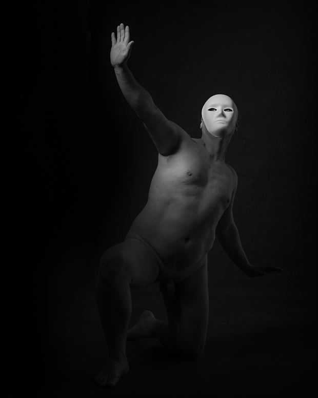  hu man behind the mask artistic nude artwork by photographer chic divine studios