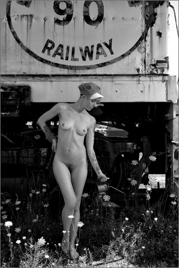  life on the rails artistic nude photo by photographer ray308