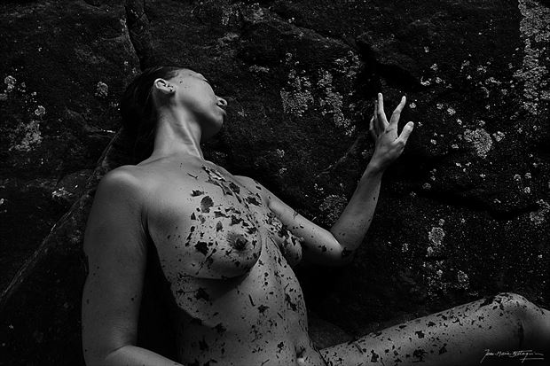  one with the rock artistic nude artwork by photographer jean marie bottequin