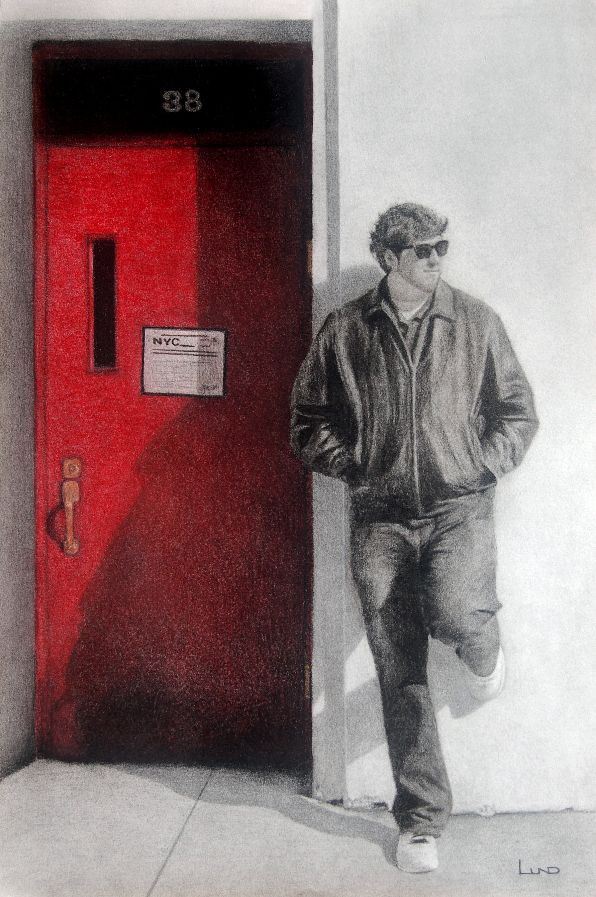  the red door natural light artwork by artist legends by lund
