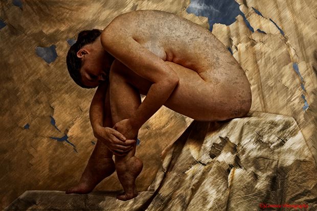  turning to stone artistic nude photo by photographer jon miller