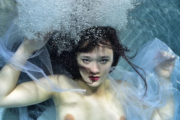 under the waterfall iii artistic nude photo by photographer mstr