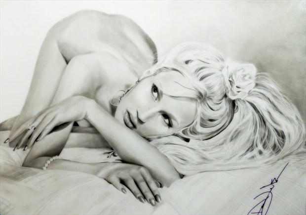 0626 Artistic Nude Artwork by Artist DML ART