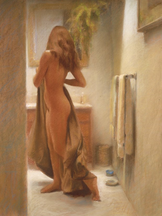 10:05 Thursday Morning Artistic Nude Artwork by Artist Matthew Joseph Peak