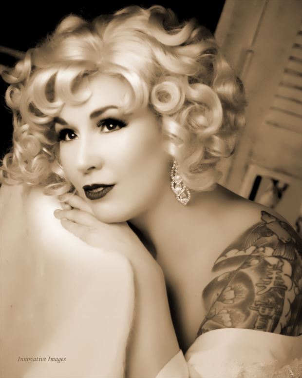 1920s starlet vintage style photo by photographer john moore