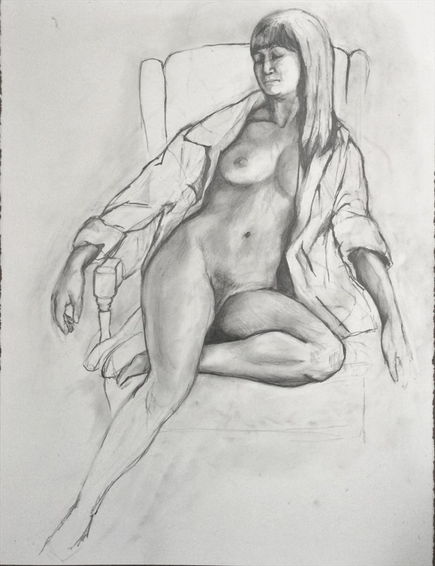 2014   Jay Walker Art Artistic Nude Artwork by Model Ivy Lee