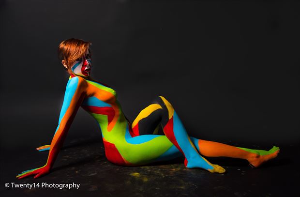 2016 Body Painting Artwork by Model Nyx
