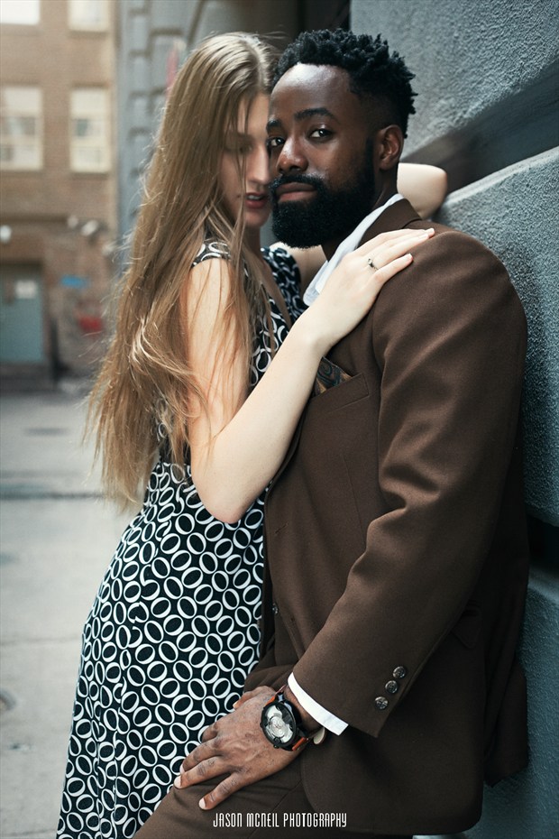 A Brooklyn Romance Couples Photo by Model Satine Lynn