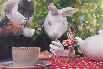 A Cup Of Tea With Alice Fantasy Artwork by Model Horace Silver