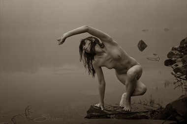 A Simple Twist of Fate Artistic Nude Photo by Artist Kevin Stiles