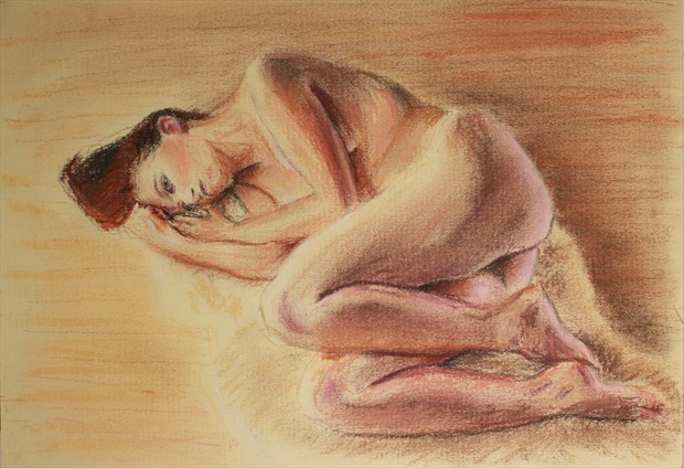 A Warm Moment Artistic Nude Artwork by Artist lavisart