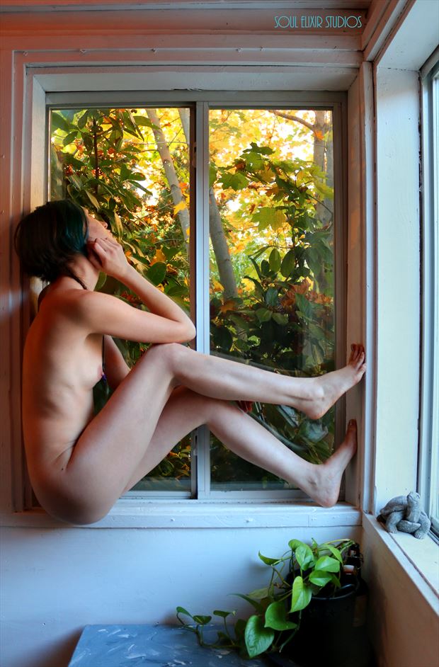 A Year Of Change: Autumn Artistic Nude Photo by Model Ember No%C3%ABlle