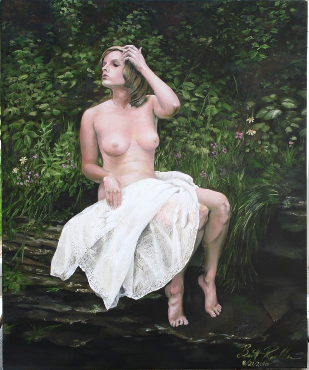 A moment of Peace Artistic Nude Artwork by Photographer Brett Roeller