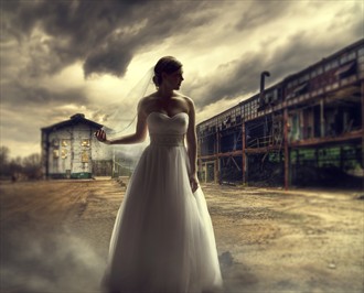 Abandonded Bride Sensual Artwork by Photographer gracefullywicked