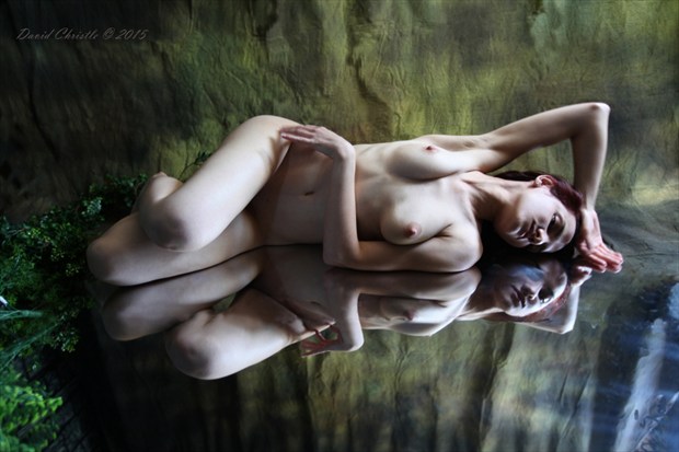 Above the water Artistic Nude Artwork by Model Diana Revo