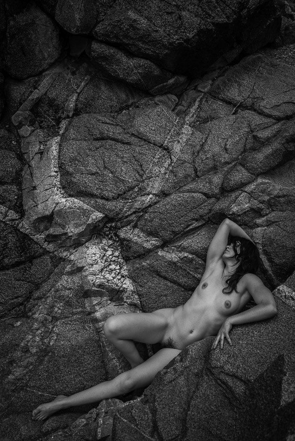 Absract, Uncomfortable and Hot! All for the Art! Artistic Nude Photo by Model Jessa Ray