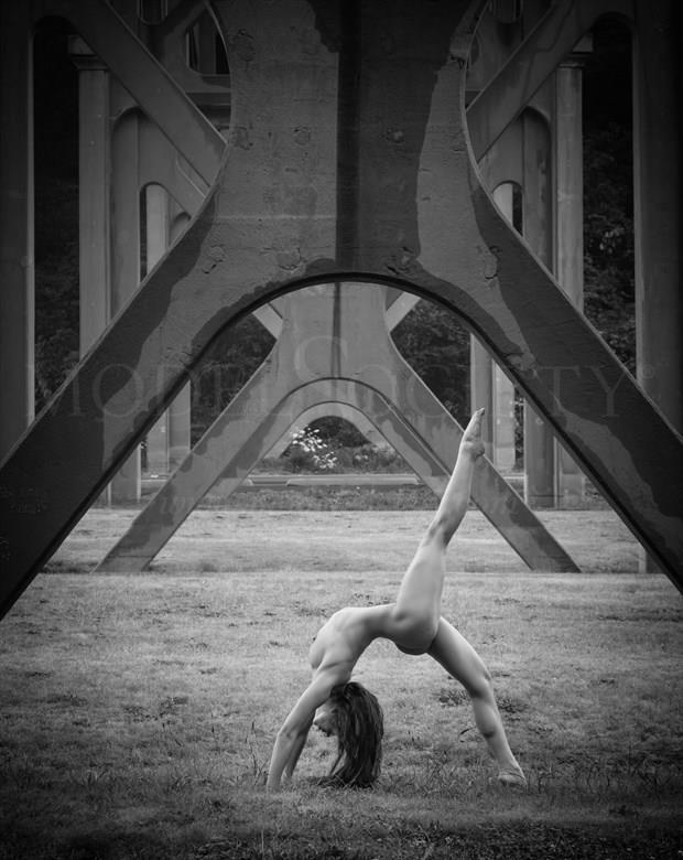 Acrobat Artistic Nude Photo by Photographer Inge Johnsson