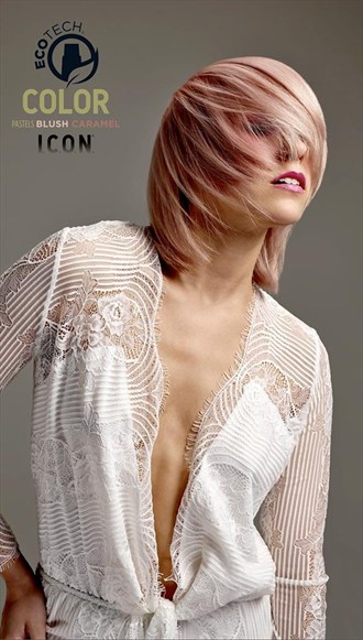 Ad for I.C.O.N Fashion Photo by Model Erika Apelgren
