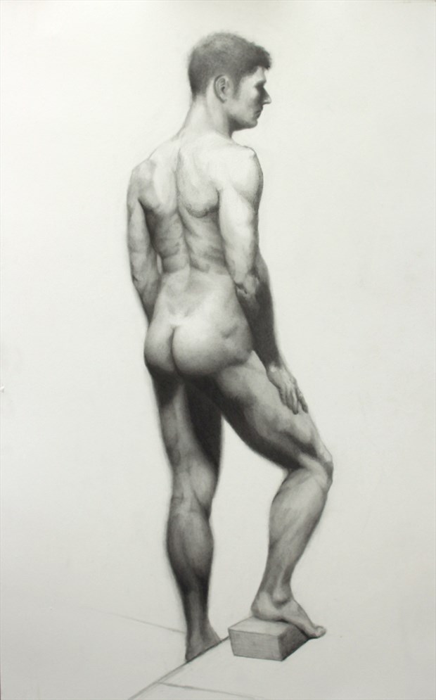 Adonis Artistic Nude Artwork by Artist JFisher86