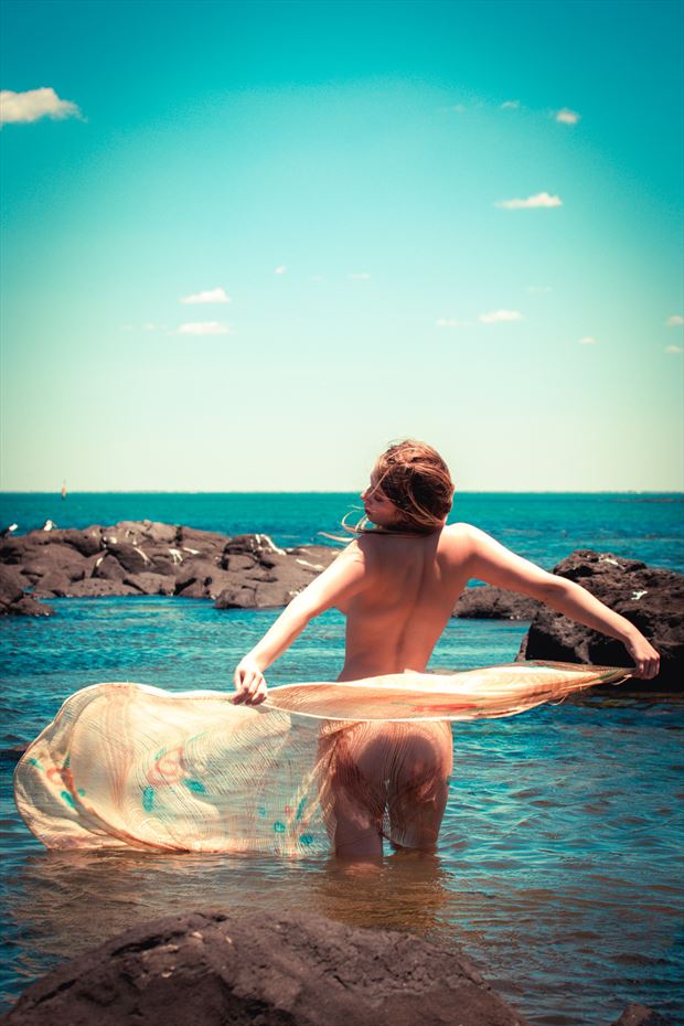 Adventure with April Melbourne Artistic Nude Photo by Artist TottenKayla