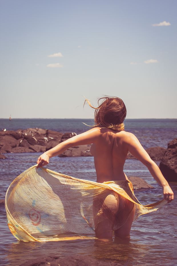 Adventure with April Melbourne Artistic Nude Photo by Artist TottenKayla