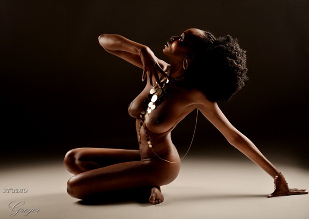 Afro centric Artistic Nude Photo by Model Crimson Reign
