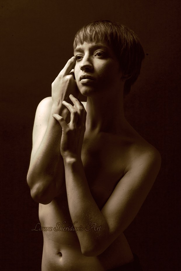 Agathe Artistic Nude Artwork by Photographer Laura Sheridan's Art