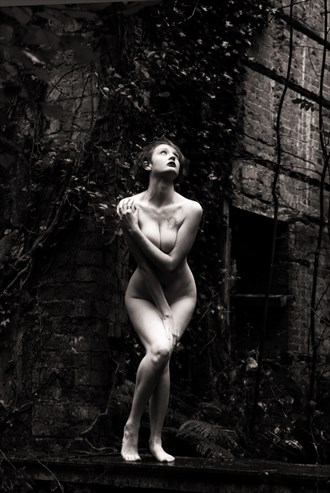Alone in the Dark of the Ruins Artistic Nude Photo by Photographer Seanartphoto