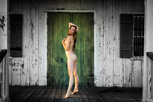 Alone on the Porch Artistic Nude Photo by Photographer The Artist