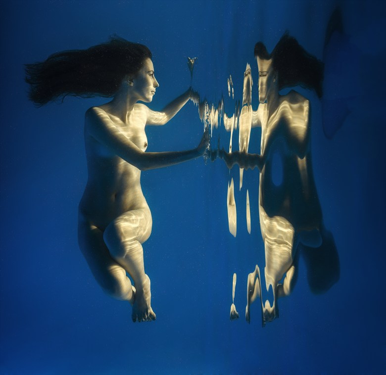 Alone with water Artistic Nude Photo by Photographer dml
