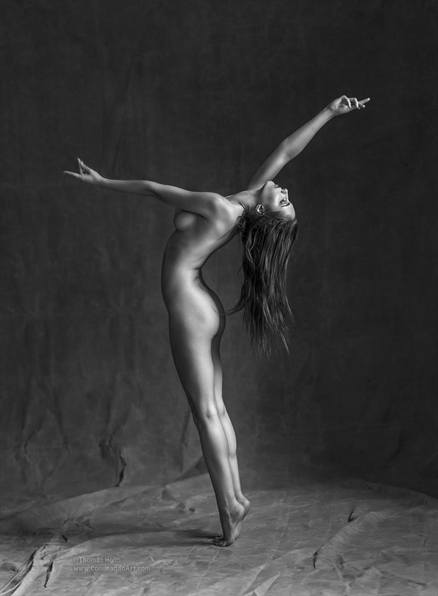 Alphabeth Woman Artistic Nude Photo by Photographer CommandoArt