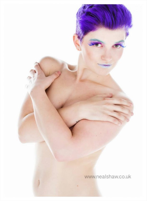 Alternative Model Implied Nude Photo by Artist Dee Hiddenlight
