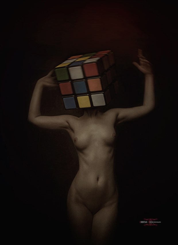 Alternative Model Implied Nude Photo by Photographer Christian Melfa
