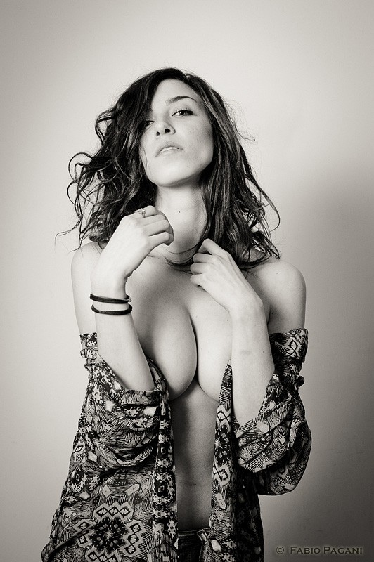 Alternative Model Implied Nude Photo by Photographer Fabio