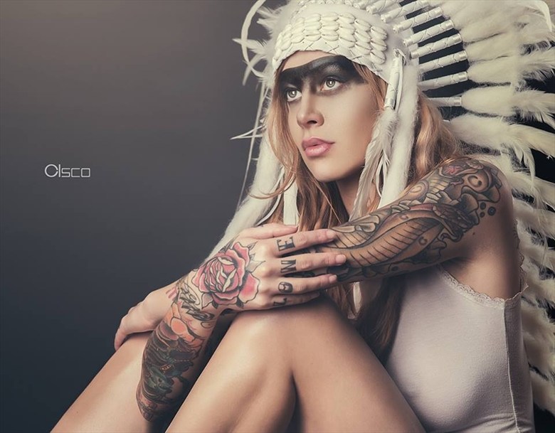 American Native Alternative Model Photo by Model Francesca Du Demon