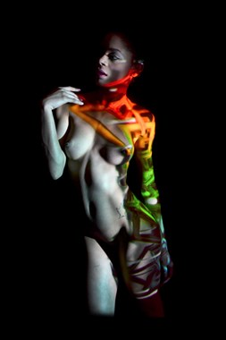 Amora   Light Painting Artistic Nude Artwork by Photographer Sydeline   Mark