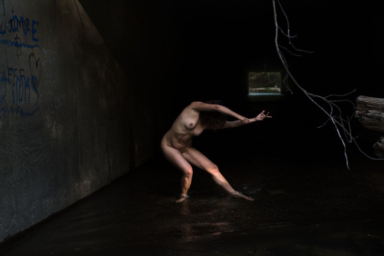 An Expression of Freedom Artistic Nude Photo by Model Reece de la Tierra