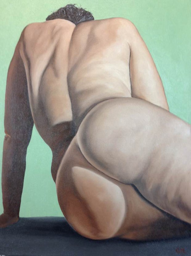 Anastasia No. 1 Artistic Nude Artwork by Artist Chuck Miller