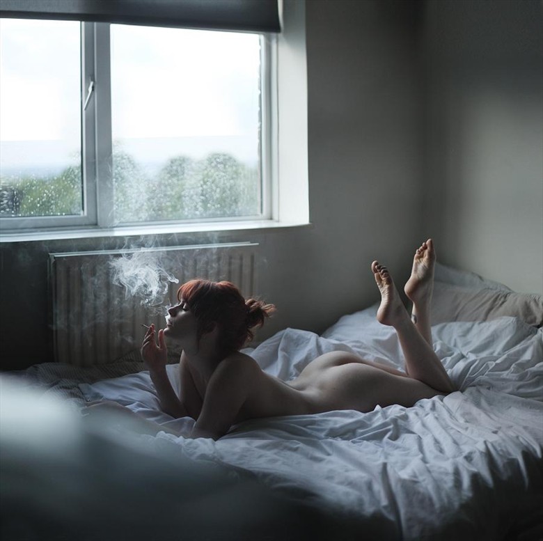 And every night as I lay there alone, I will dream. Artistic Nude Photo by Model Artemis Fauna