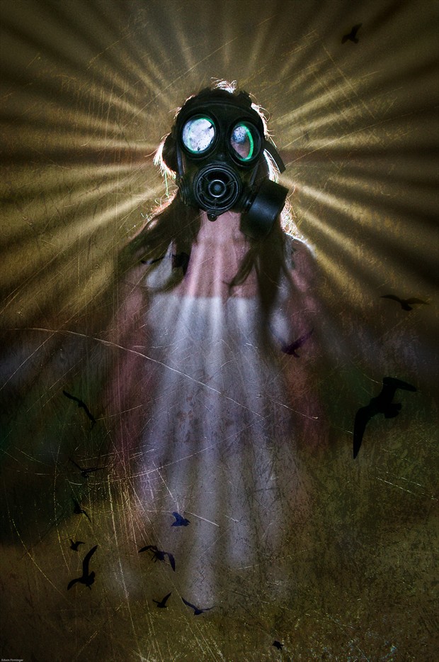 Angel%3F Surreal Artwork by Photographer eddfirm